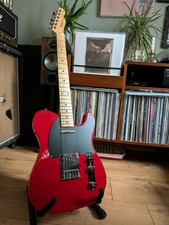 1994 Squier Telecaster Silver Series Tele Dakota Red Gotoh Hardware