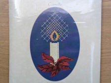 Derwentwater Christmas Card Cross Stitch Kit - Candle (2)