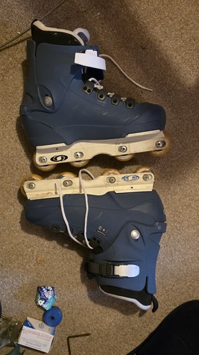 Salomon st8 blue uk12 - st8,