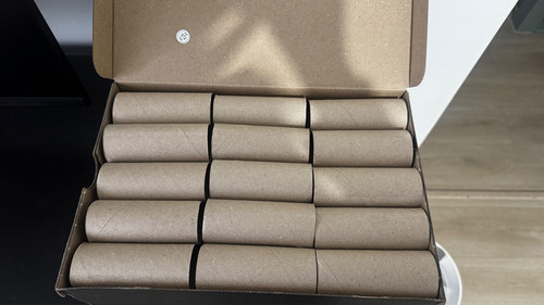 Empty toilet roll tubes - 50,