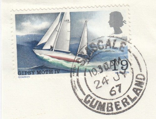 Gipsy moth used - gb,