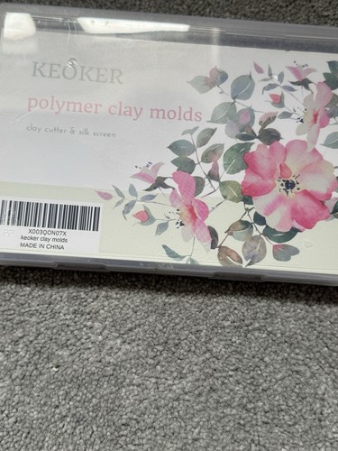 Keoker polymer clay molds set - molds,