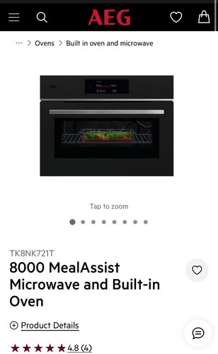 Aeg 8000 mealassist tk8nk721b - 8000,