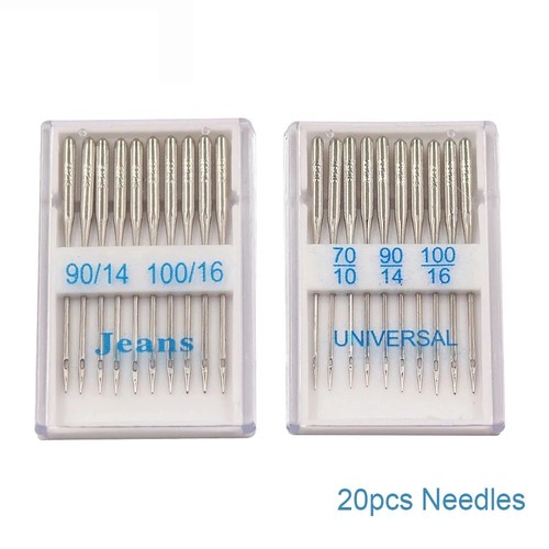 20x sewing machine needles - machine,