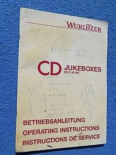 1990 wurlitzer jukebox - 1990,