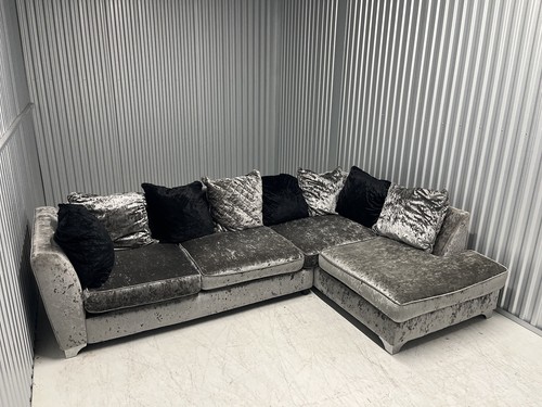 Sliver dfs crushed velvet - sliver,