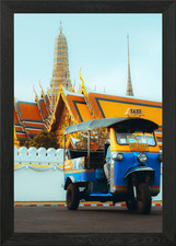 Tuc tuc taxi Framed Wall Art