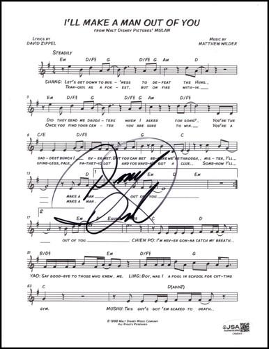 Donny osmond signed - donny,