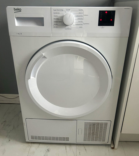 Tumble dryer fully - tumble, working