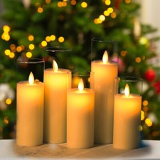 LED Flameless Pillar Candles