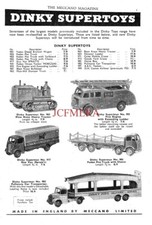 1950s DINKY Toys ADVERT Guy