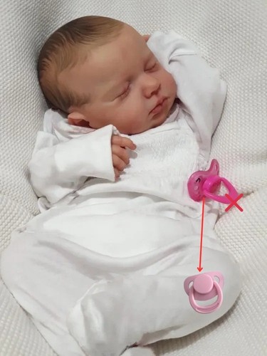Sleeping 19in lifelike newborn - lifelike,