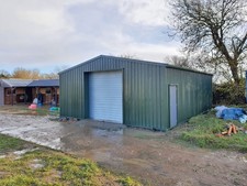 Steel Framed Buildings - Industrial Steel Workshop - 8.00m x 8.00m x 3.00m Unit