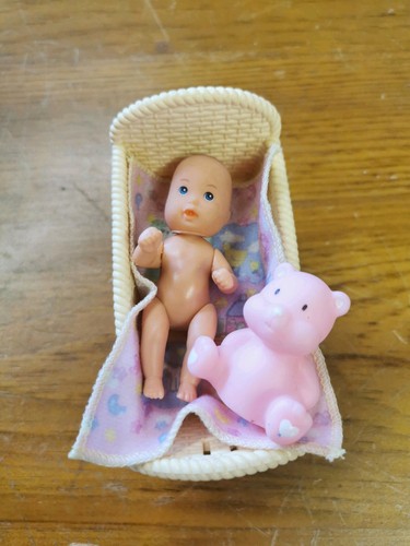 Simba small doll - doll, crib