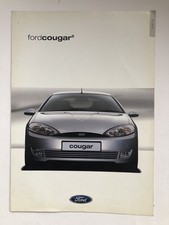 Ford Cougar Brochure 2.0i 2.5i