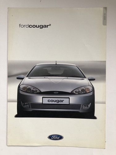 Ford cougar brochure 2 - cougar, 2.0i