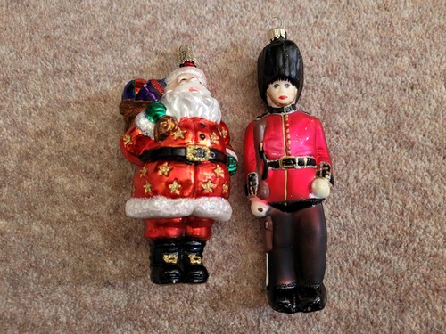 Old world christmas glass - world,