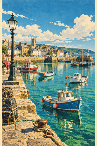 Penzance harbour cornwall - harbour,