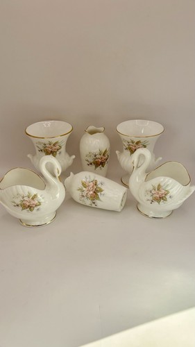 Vintage cottage rose bone - vintage,
