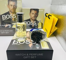 Hugo Boss Watch And Perfume Set