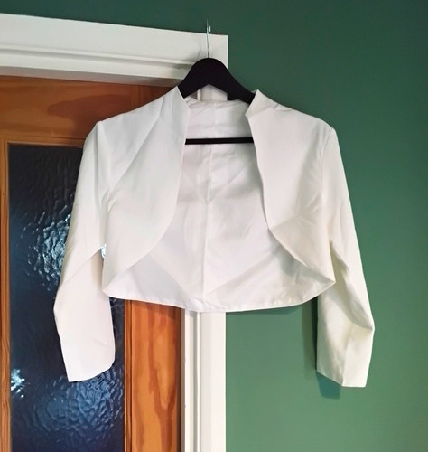 White chiffon cropped - white,