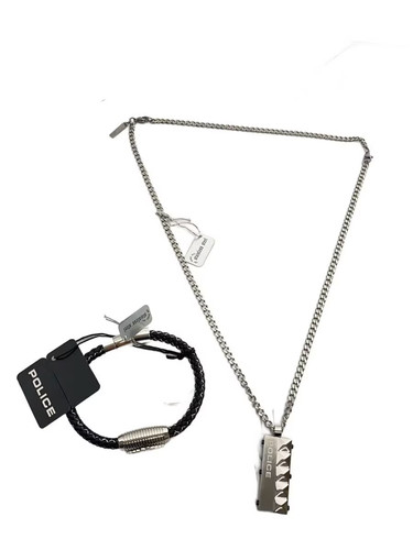 Police leather bracelet for - leather,