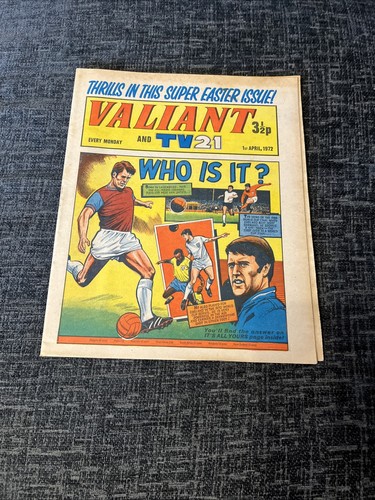 Valiant comic april 1972 - valiant,