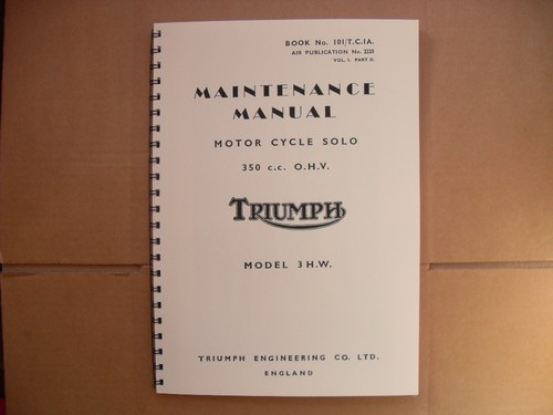 Triumph 3hw war department - 3hw,