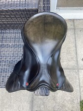 Equestrian Black Albion Legend K2 size medium Wide 17 Inch Saddles