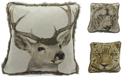 Luxury fur trim animal face - trim,