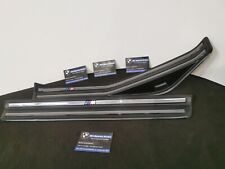 BMW E46 TOURING M SPORT DOOR SILL TRIM PASSENGER SET KICK PLATES DOOR ENTRY RT*