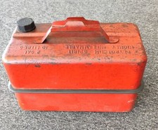 Vintage GT petrol can Red Old 