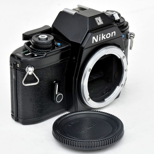 Nikon black 35mm film - black,