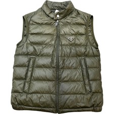Prada Men's Plaque Logo Gilet