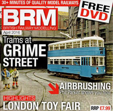 British Railway Modelling  - Trams At Grime Street - April 2016