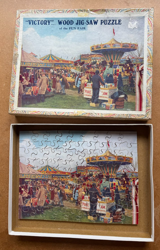 Vintage victory wooden - vintage, jigsaw