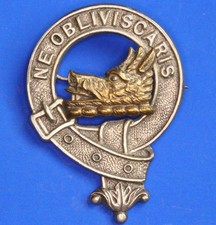 Vintage Scottish Clan Brooch /Bonnet Badge - Campbell    [33466]