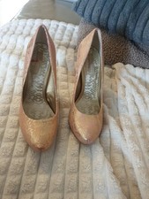 womens apricot gold heel shoes
