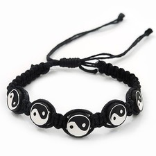 Black/White 'Yin Yang' Cotton