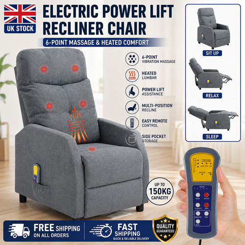 Electric power lift recliner - electric,