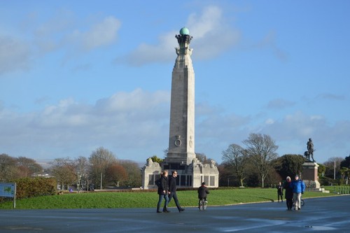 Photo 6x4 naval memorial - naval,