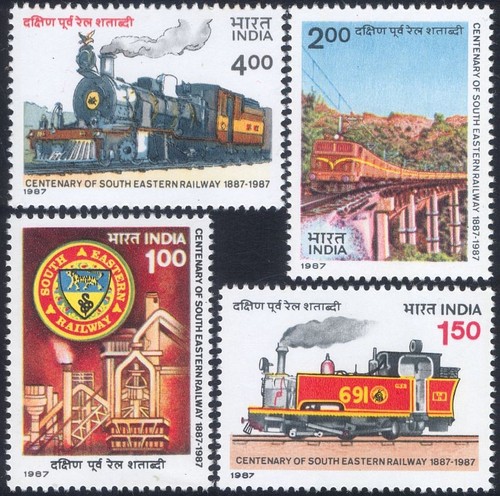 India 1987 railway - india,