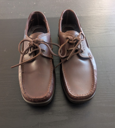 Ecco men brown leather - ecco,
