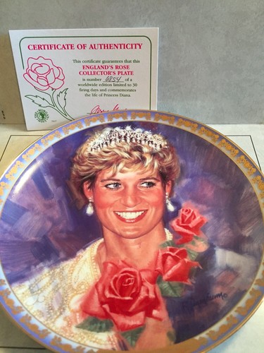 Collector plate princess diana - plate,