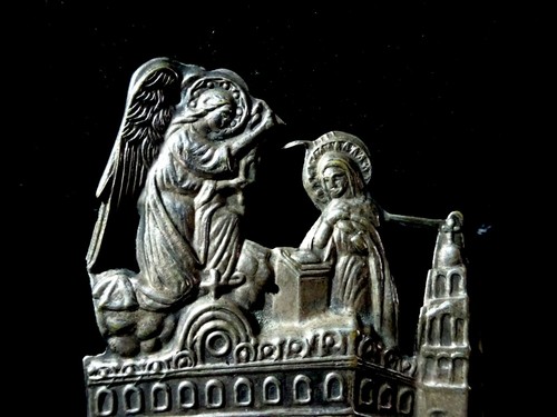 Annunciation portable icon vtg - icon,