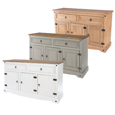 Sideboard Solid Wood 2 Drawers