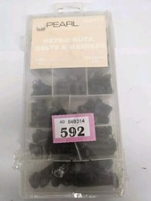 PEARL CONSUMABLES Nuts, Bolts & Spring Washers - Assorted - Pack Of 240 - PXP113