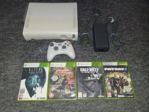 Xbox 360 white console - xbox,