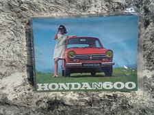 Honda N 600 1968 Original Sales Brochure