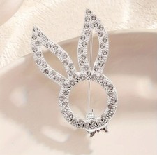 SILVER Rhinestone Easter